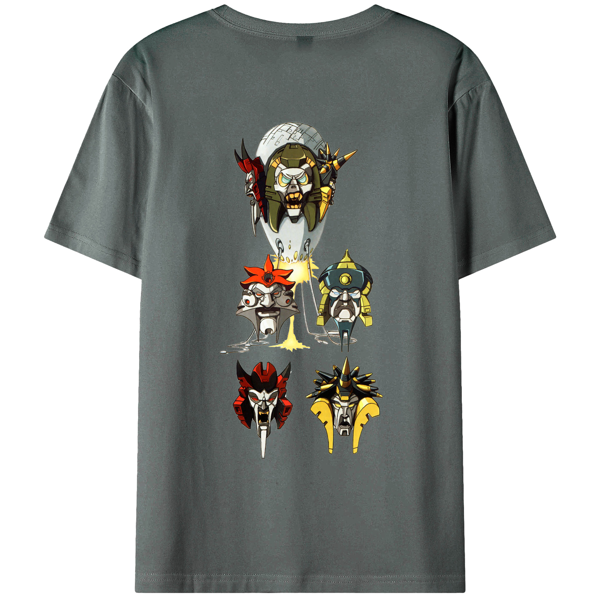 （画像用）  綿100％ メンズ半袖Tシャツ（バックプリント） 通気性